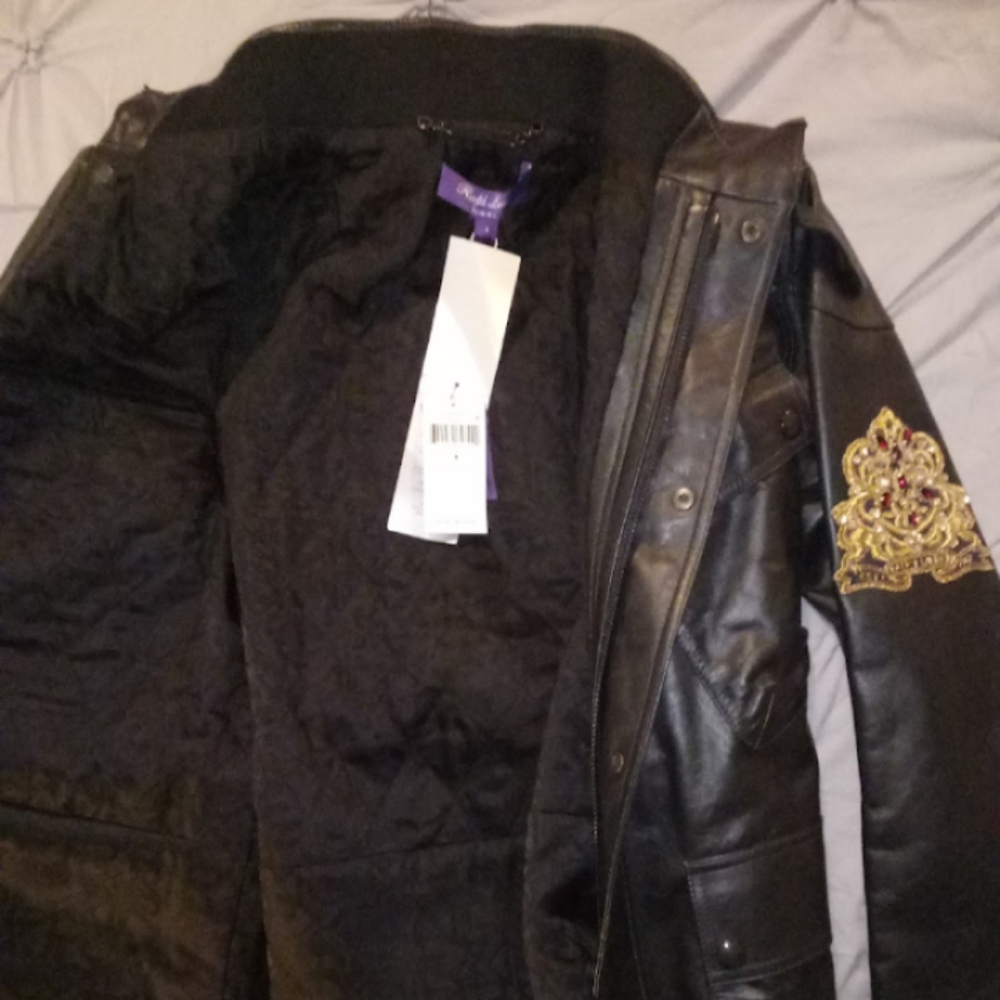 Woman's Ralph Lauren purple label jacket